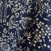 VESTE SAMUE EN COTON INDIGO À MOTIFS 007-224 